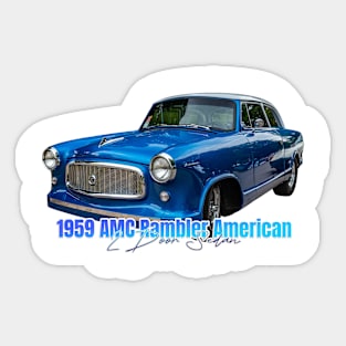 1959 AMC Rambler American 2 Door Sedan Sticker